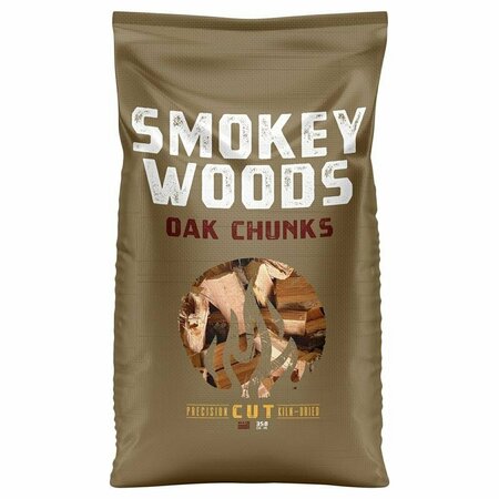 SMOKEY WOODS WOOD SMOKING CHUNKS OAK SW-10-25-350
